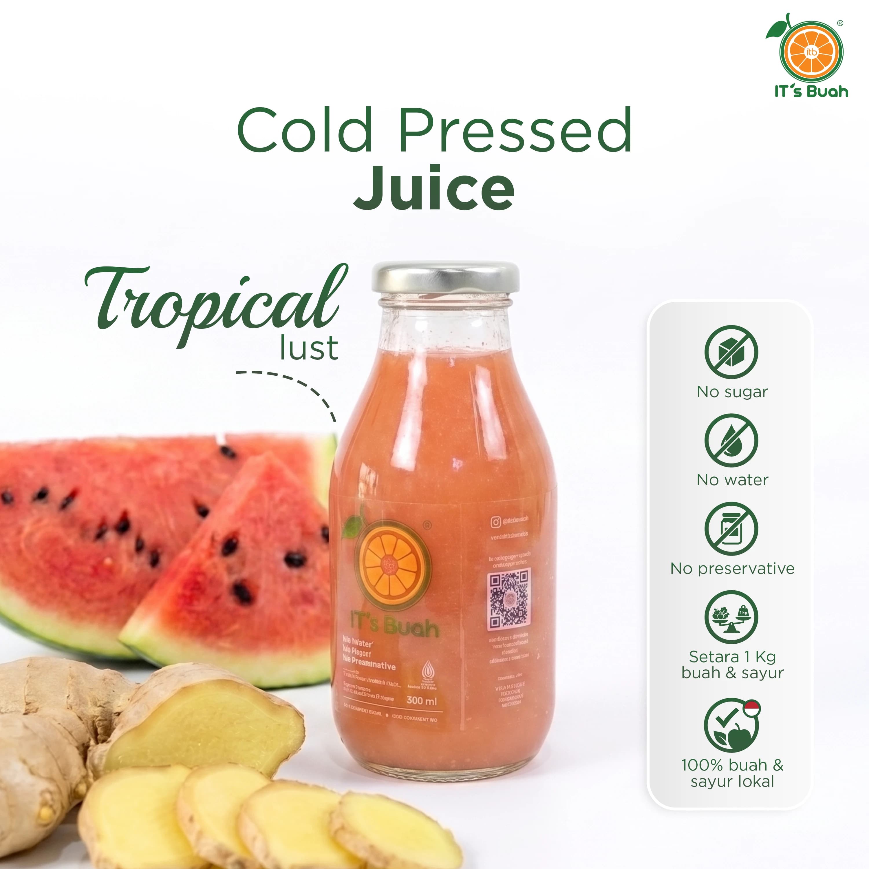 COLD PRESSED JUICE — Tropical Lust