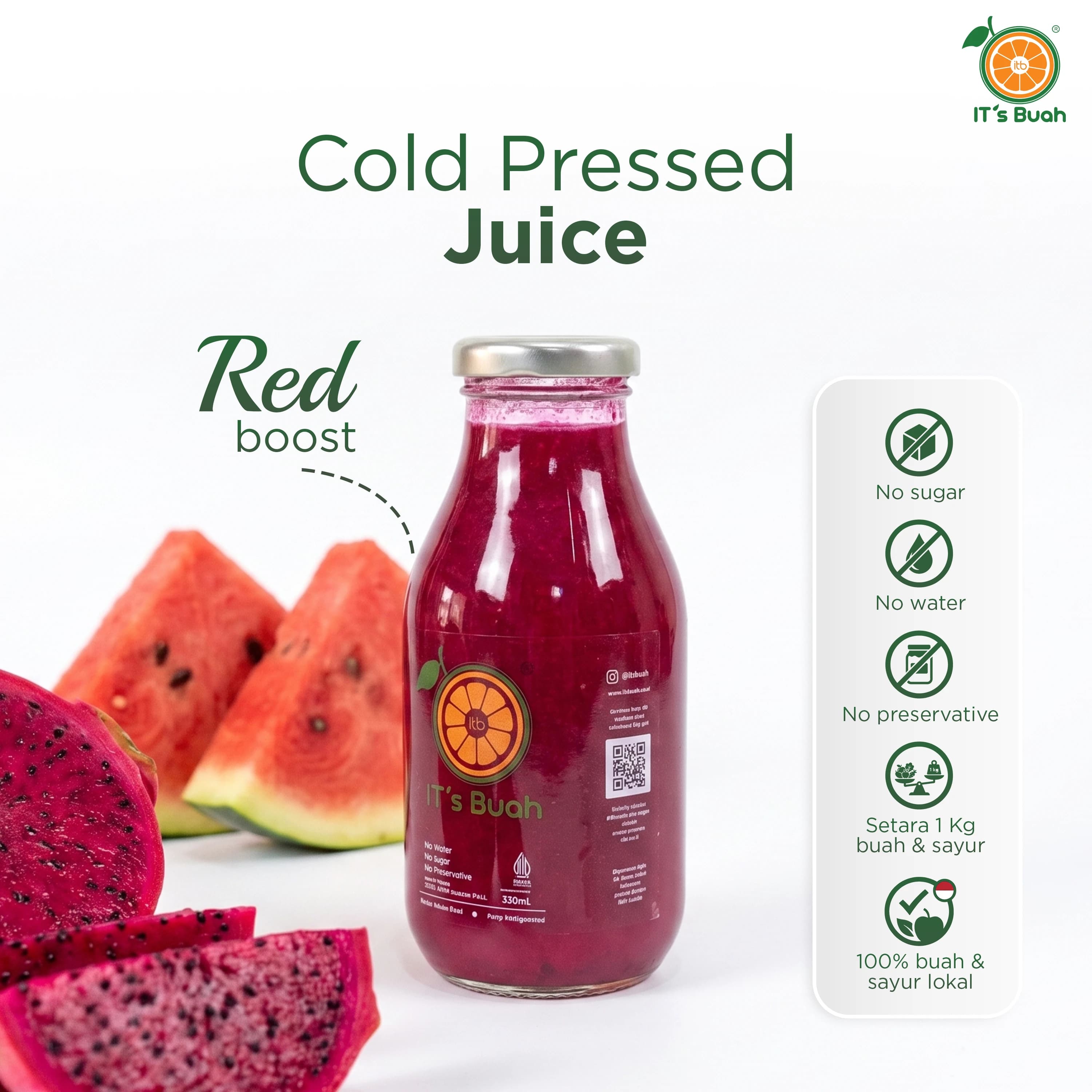 COLD PRESSED JUICE — Red Boost