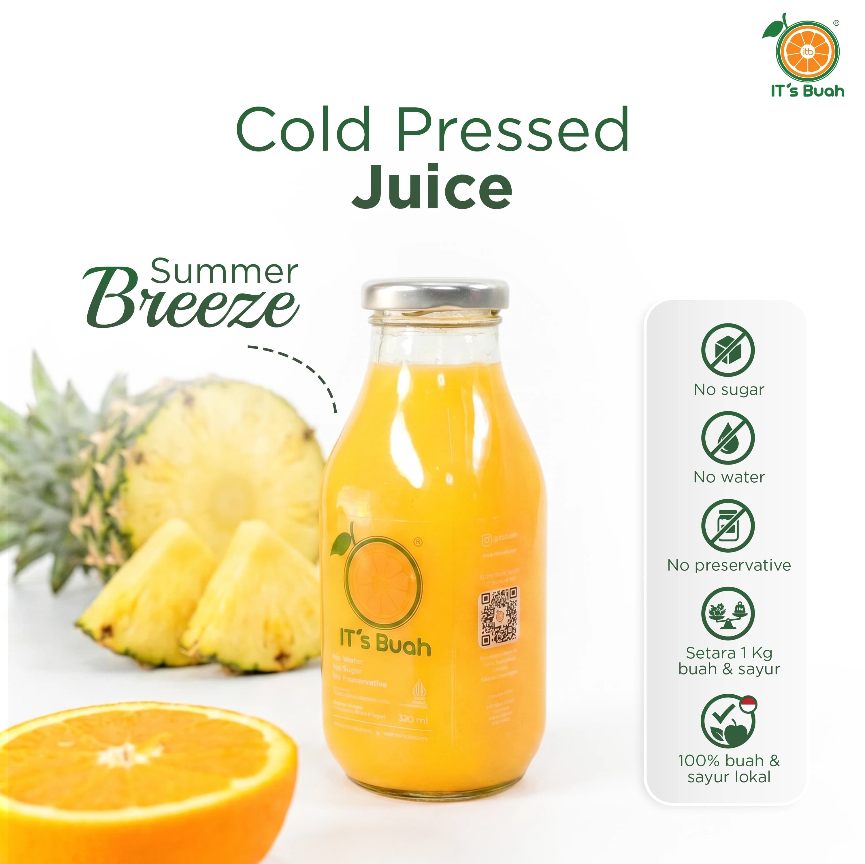 COLD PRESSED JUICE — Summer Breeze