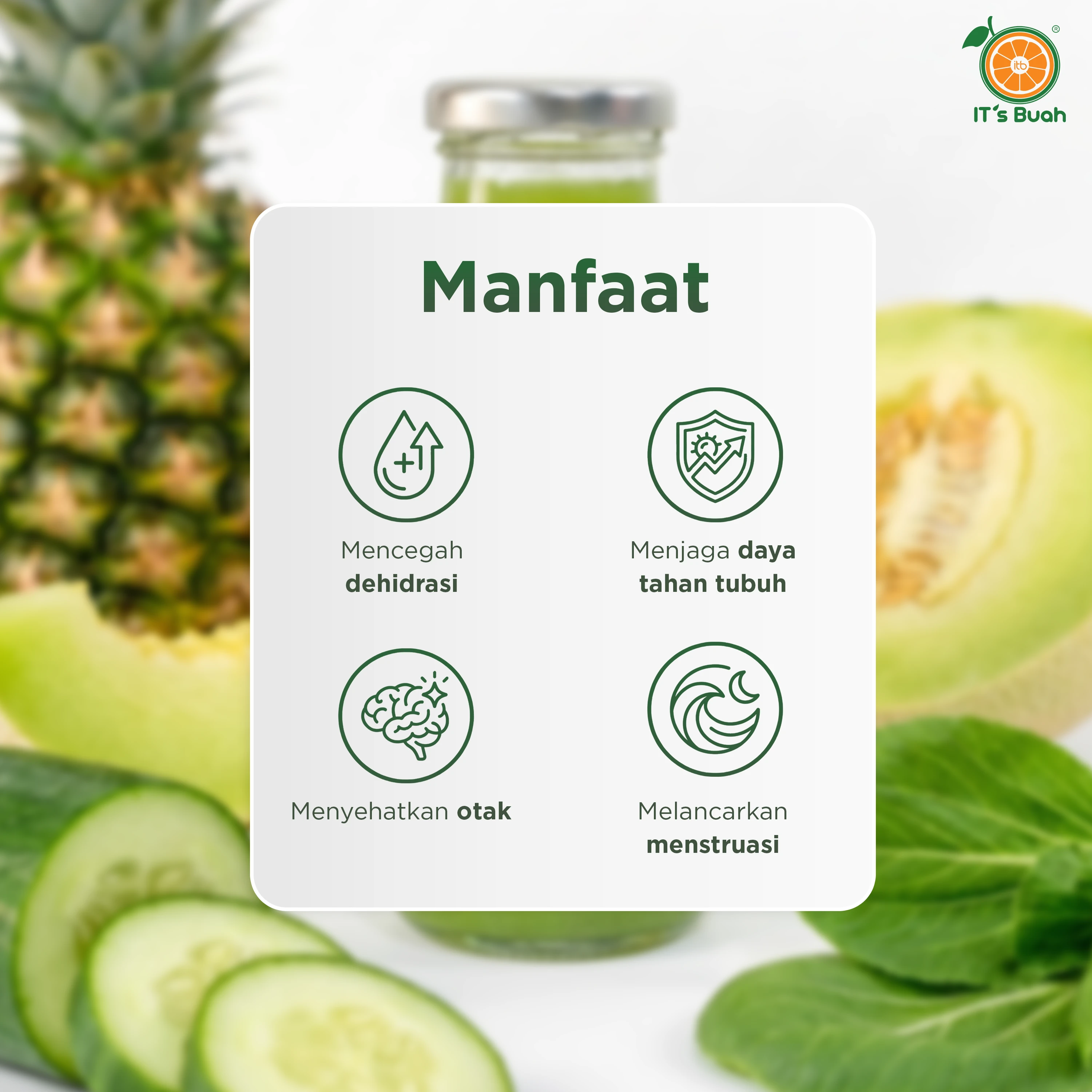 COLD PRESSED JUICE — Tropical Green
